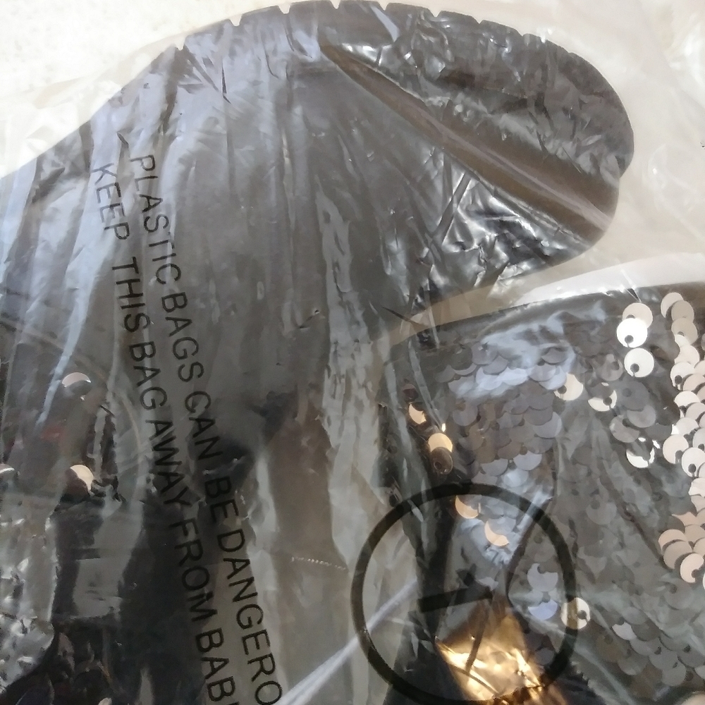 Justice Flip Sequin Buckle Boots | Black Boots - Picture 5 of 5